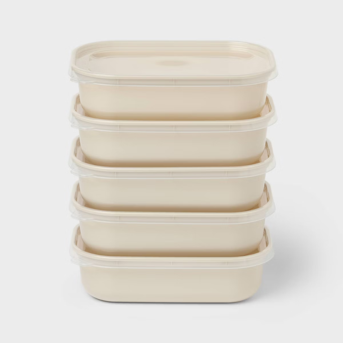 Meal Prep Diet - 10-delige set van 5 plastic maaltijdvoorbereidingsbakjes