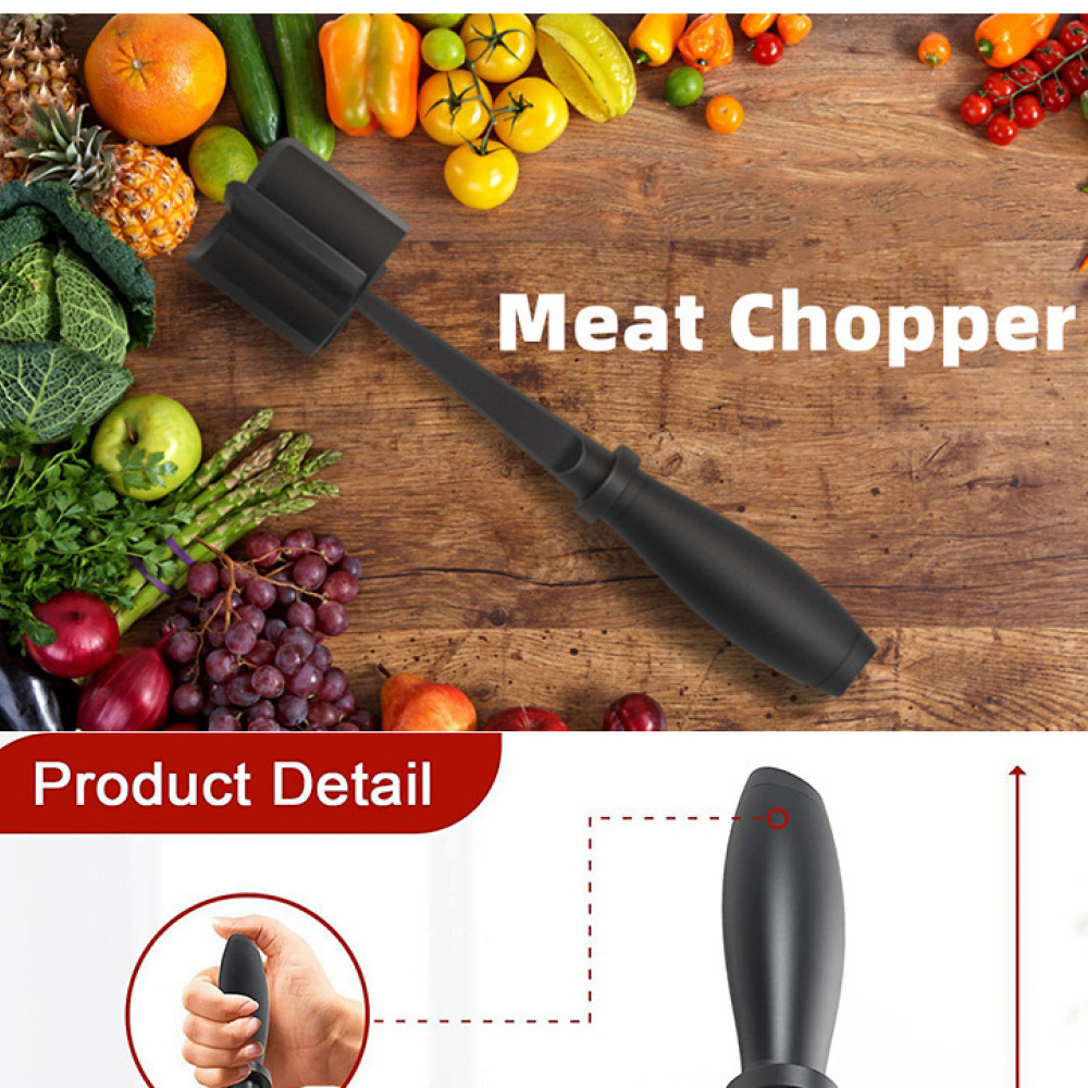 Meal Prep With Ground Beef - Keuken Vleeshakselaar en -stamper, handgereedschap voor