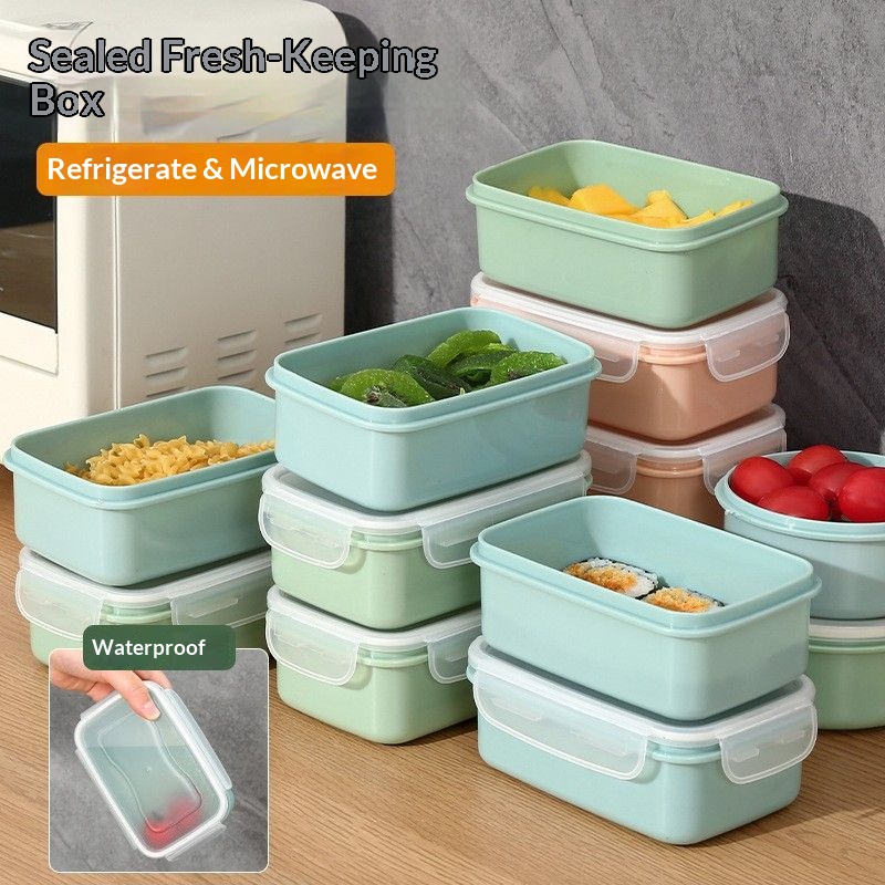 Meal Prep Food - Luchtdicht bewaardozen voor voedsel, BPA-vrij, stapelbaar,