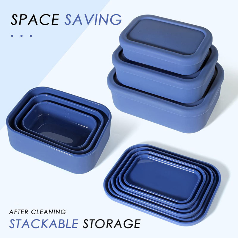 Meal Prep Lunch Boxes - Lekvrije Bento Lunchbox Herbruikbare BPA-vrije maaltijdbereidingscontainer