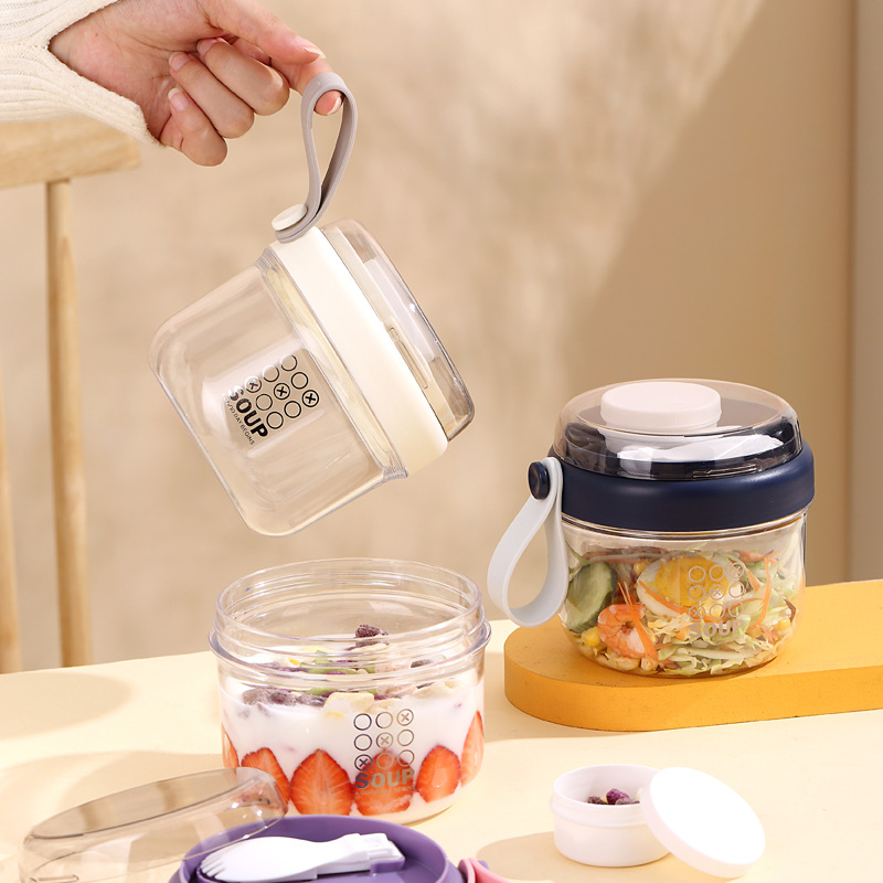 Saladebeker Herbruikbare Lekvr - Meal Prep Yogurt Cups recensie en prijs