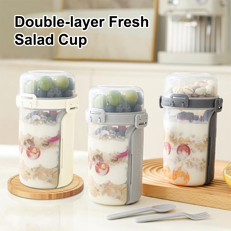 600ML Salade Havermout Cup Ont - Meal Prep Yogurt Cups recensie en prijs