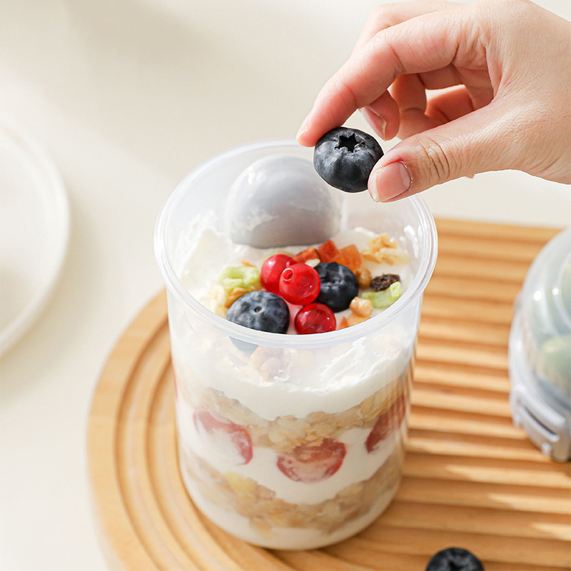 600ML Salade Havermout Cup Ont - Meal Prep Yogurt Cups recensie en prijs