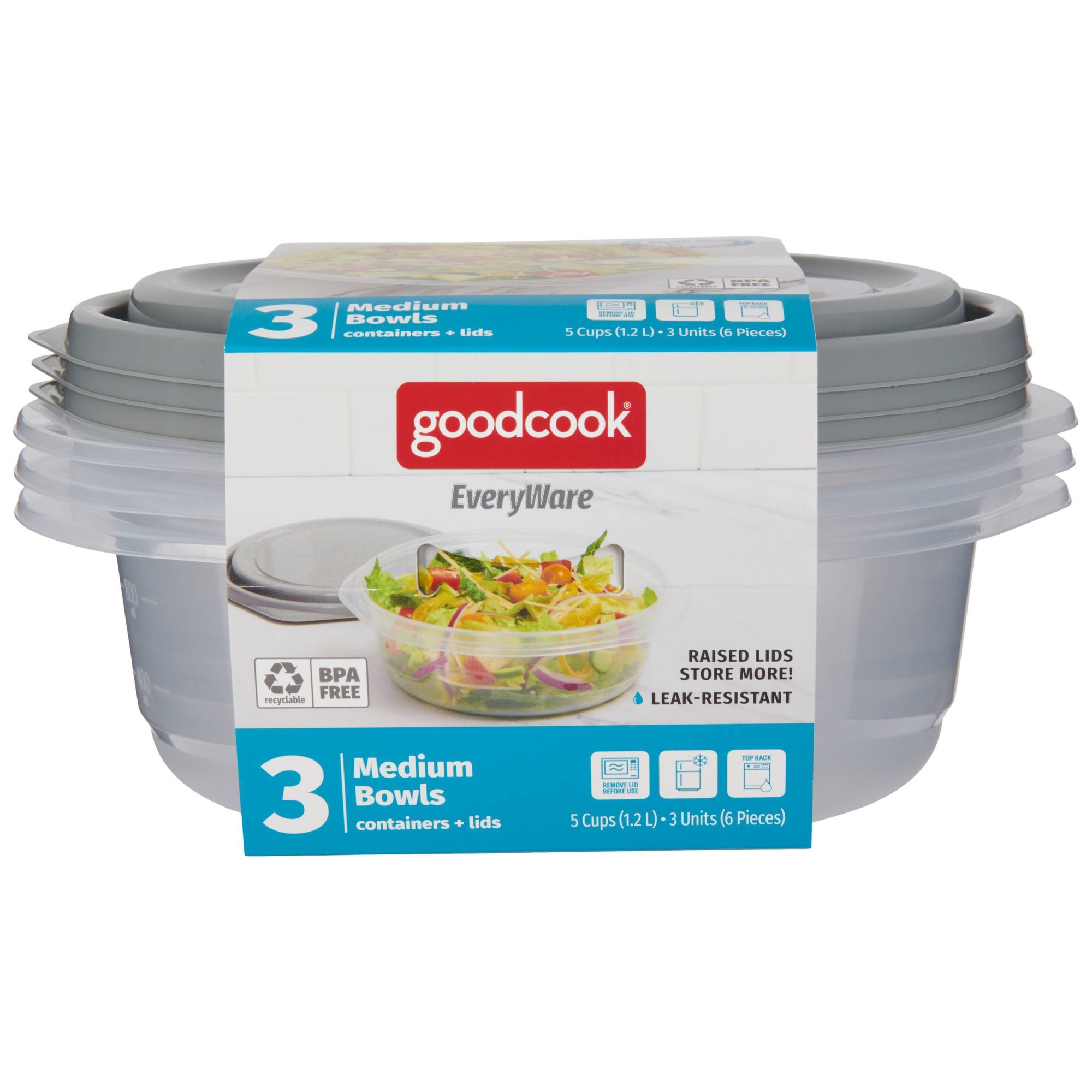 6 stuks ronde voedselopslagcon - Meal Prep Container recensie en prijs