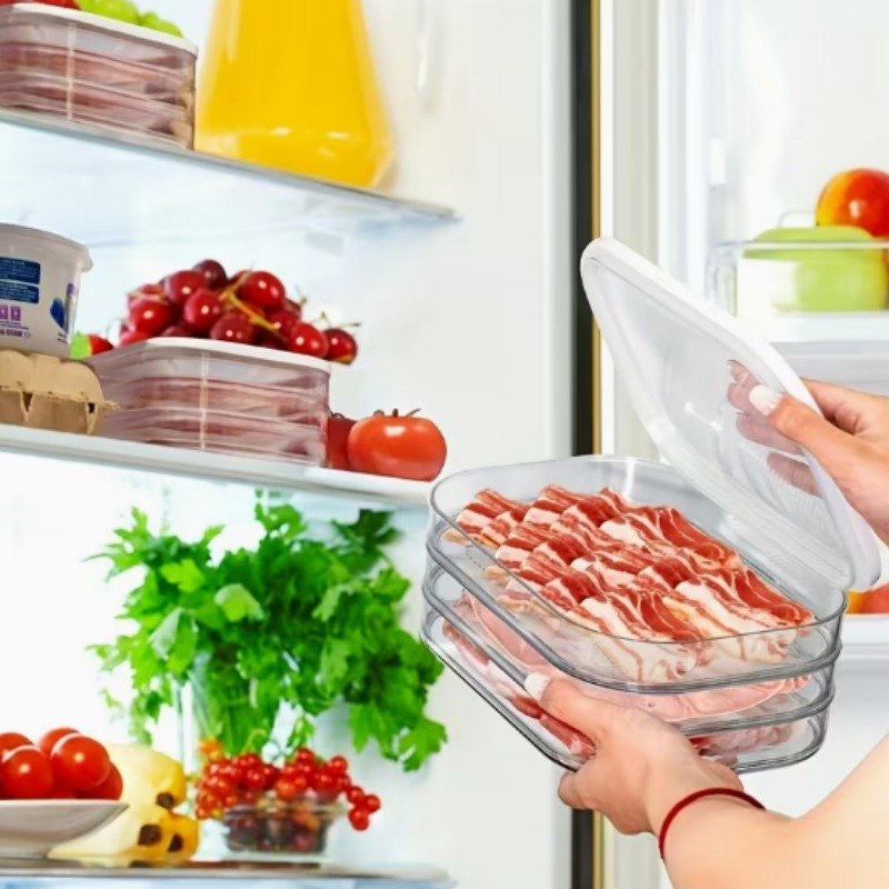 Vleescontainer voor de koelkas - Meal Prep Containers Xl recensie en prijs