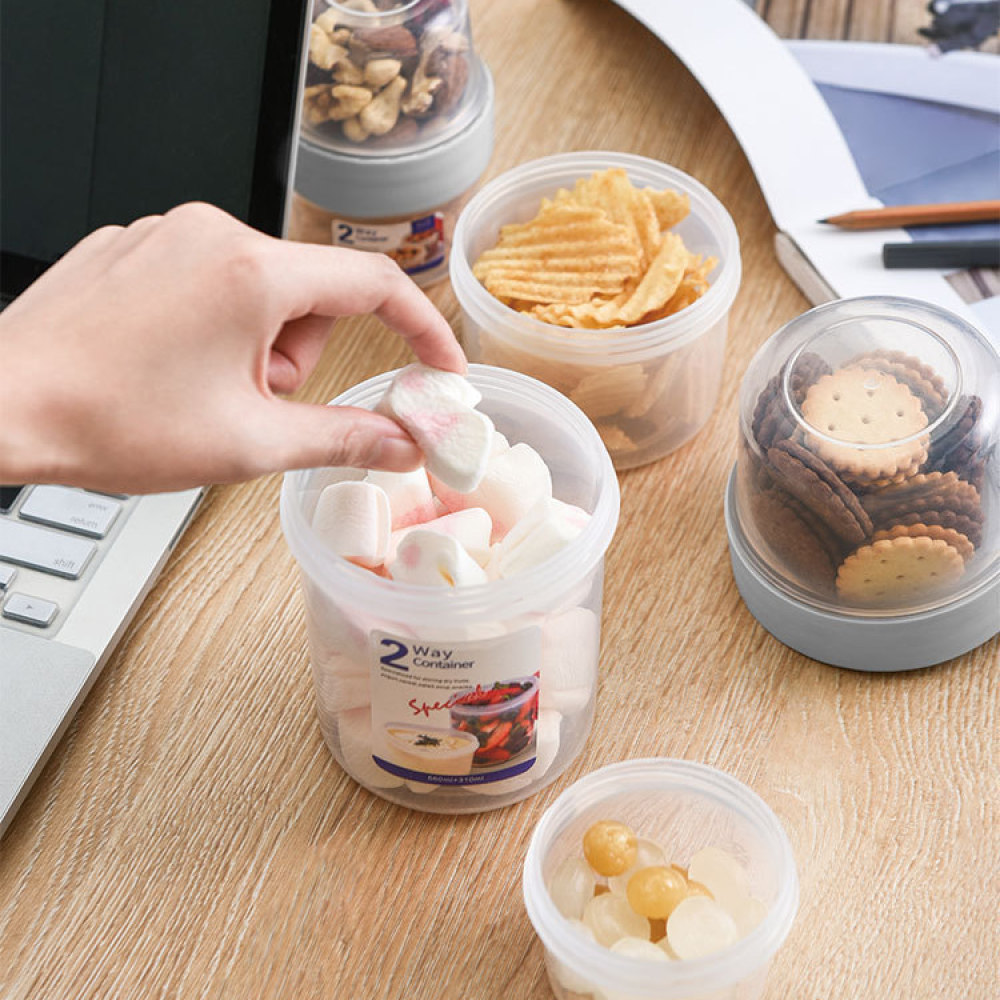 Dubbellaagse luchtdichte voeds - Meal Prep Yogurt Cups recensie en prijs