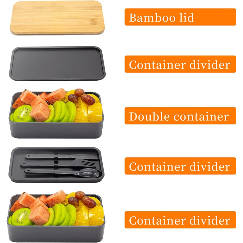 Stapelbare Bento Box met Gebru - Meal Prep Fit recensie en prijs