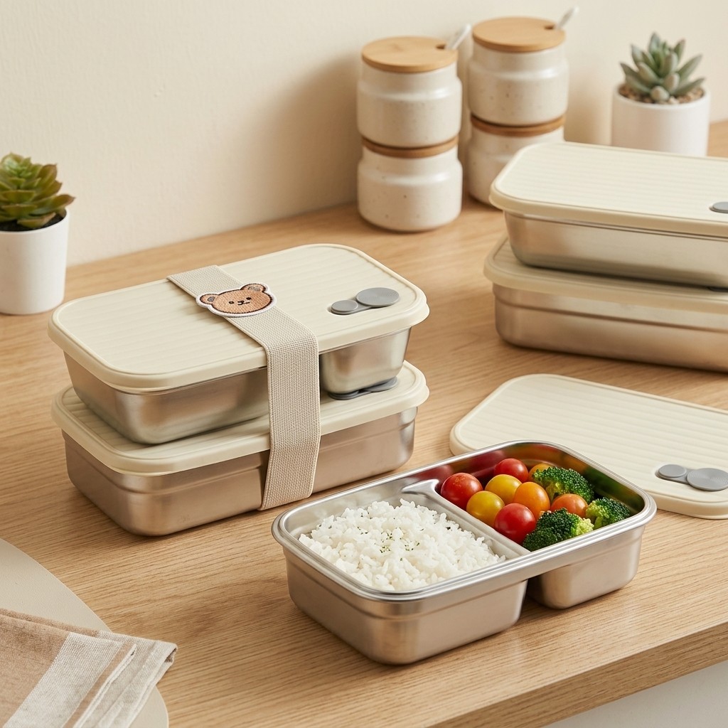 RVS Bento Box Metalen Lunchbox - Meal Prep Lunch Boxes recensie en prijs
