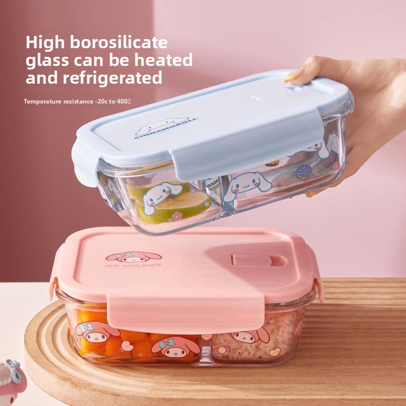 Hello Kitty Geprinte Bento Box - Meal Prep Glass Containers Oven Safe recensie en prijs
