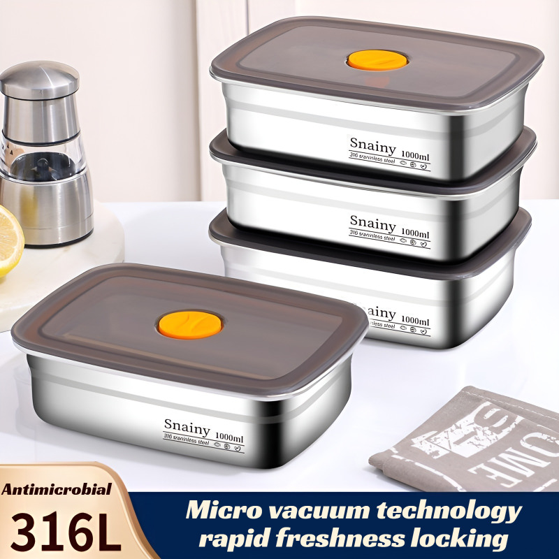 Premium roestvrijstalen food g - Meal Prep Containers Xl recensie en prijs