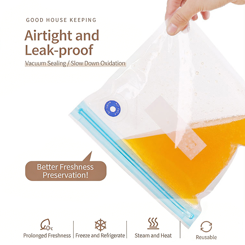1PC Herbruikbare Vacuümzakken  - Meal Prep Fit recensie en prijs