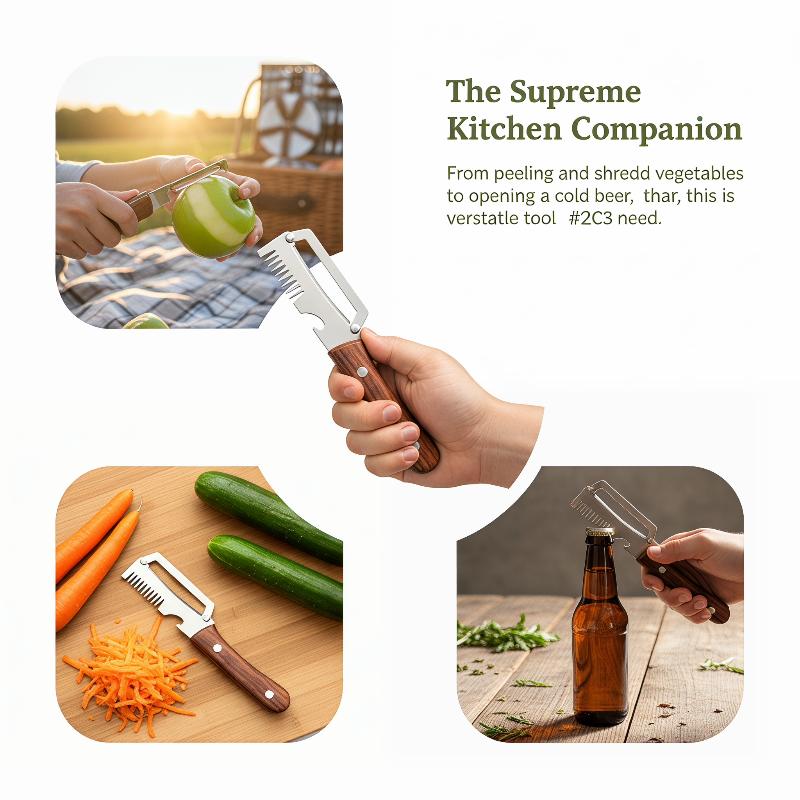 RVS 4-in-1 groente- en fruit-  - Meal Prep With Potatoes recensie en prijs