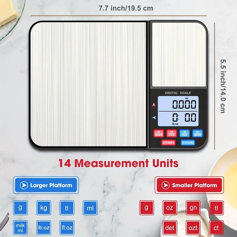 1Pc Digitale Keukenweegschaal  - Meal Prep Diet recensie en prijs