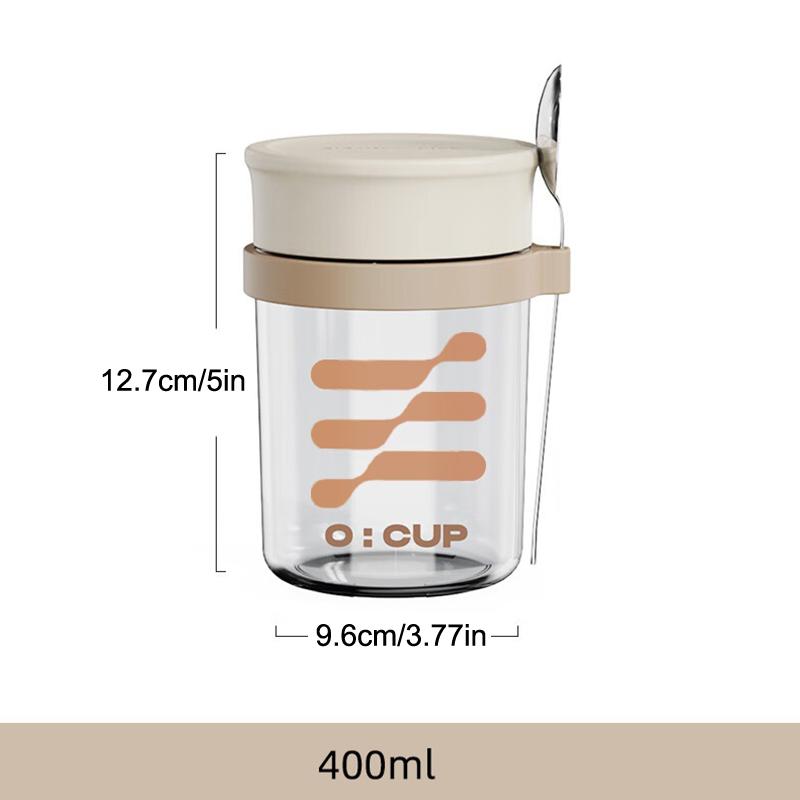 400ML Overnight Oats glazen be - Meal Prep Yogurt Cups recensie en prijs