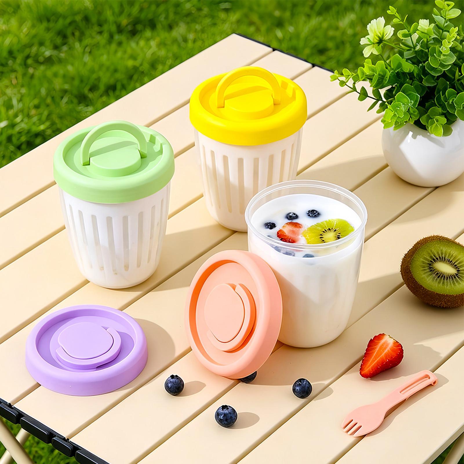 Yoghurtbekers met deksels, afw - Meal Prep Yogurt Cups recensie en prijs