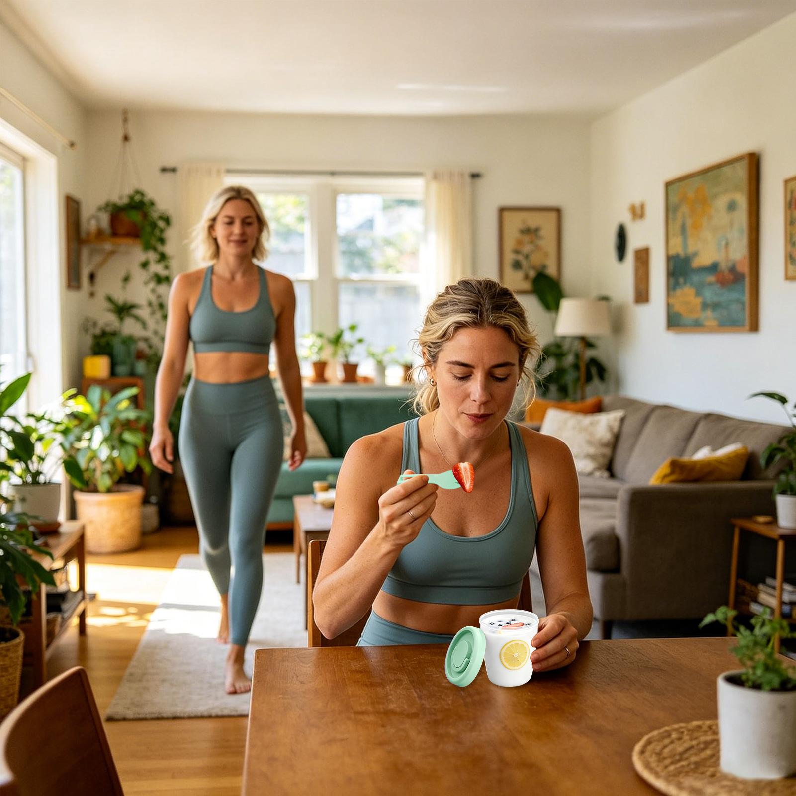 Yoghurtbekers met deksels, afw - Meal Prep Yogurt Cups recensie en prijs