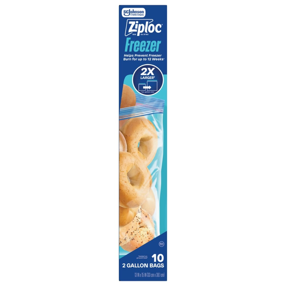 Twee gallon diepvrieszakken vo - Meal Prep Food recensie en prijs