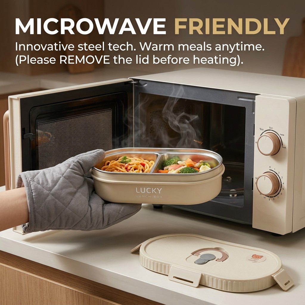 Microgolfbestendige 304 roestv - Meal Prep Lunch Boxes recensie en prijs