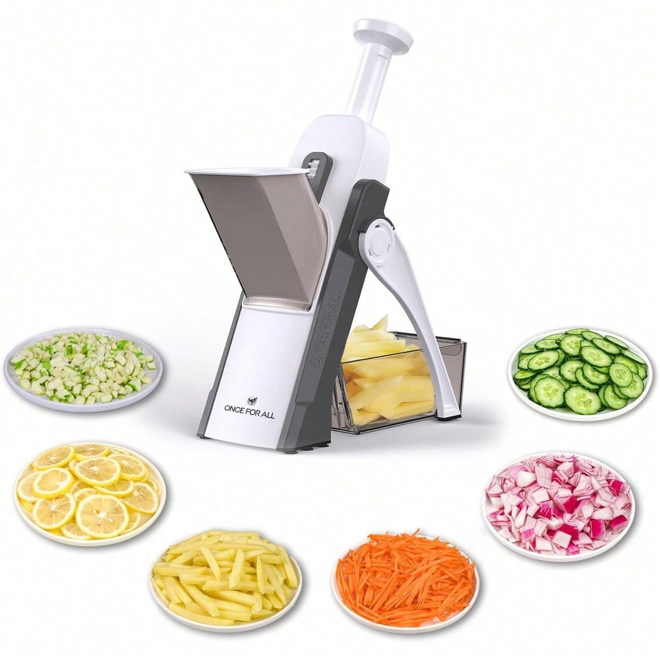 Veilige Mandoline Snijder 5-in - Meal Prep With Potatoes recensie en prijs