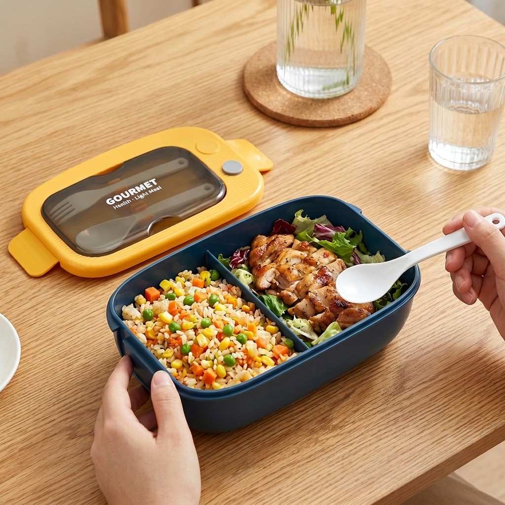 Microgolfbestendige plastic be - Meal Prep Lunch Boxes recensie en prijs