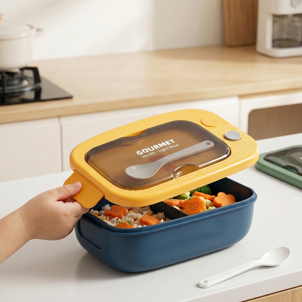 Microgolfbestendige plastic be - Meal Prep Lunch Boxes recensie en prijs