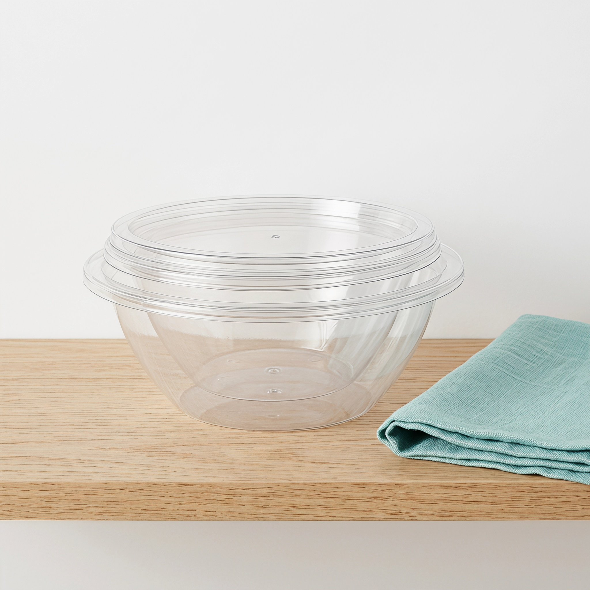 2 sets doorzichtige saladescha - Meal Prep Food recensie en prijs