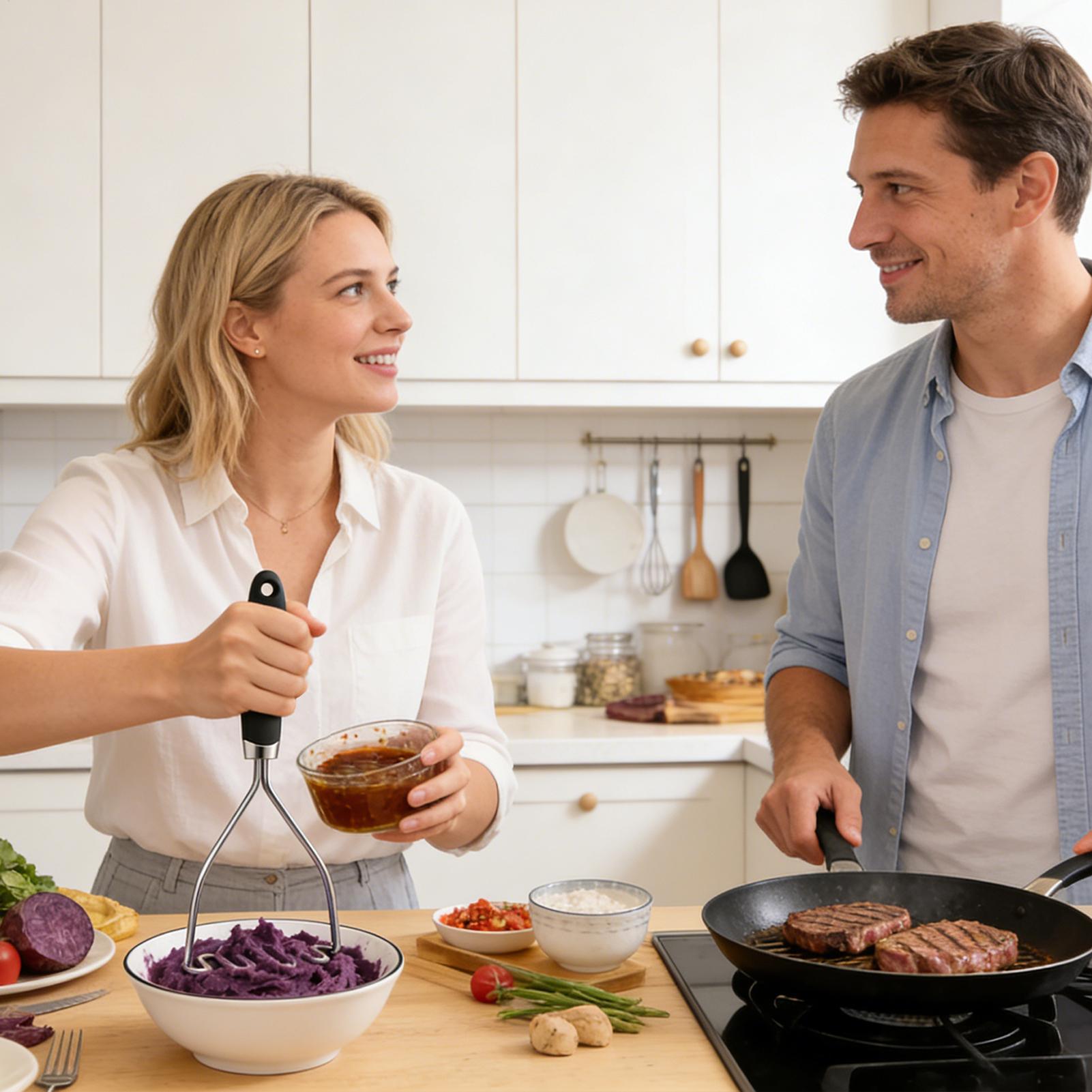 Aardappelpuree-stamper Keukenb - Meal Prep With Potatoes recensie en prijs