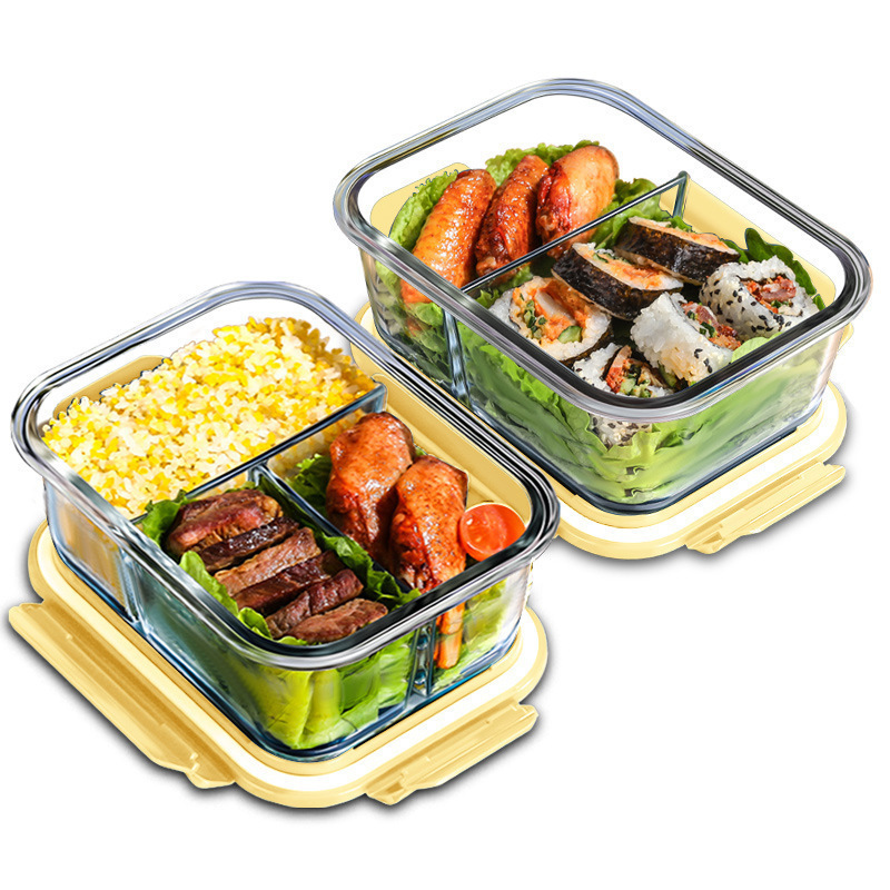 Glazen bewaardoos van hoog bor - Meal Prep Glass Containers Oven Safe recensie en prijs