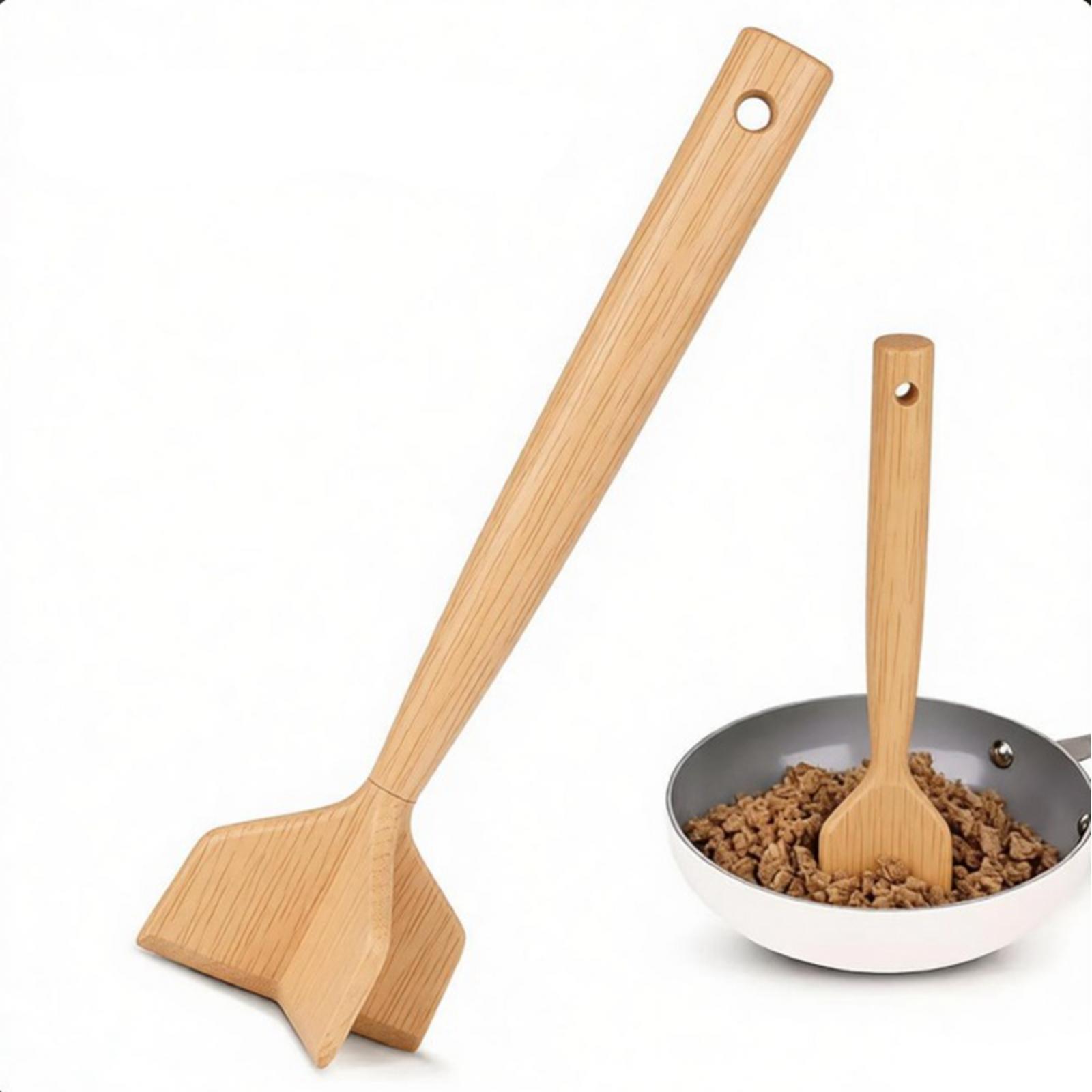 Premium houten aardappelstampe - Meal Prep With Potatoes recensie en prijs