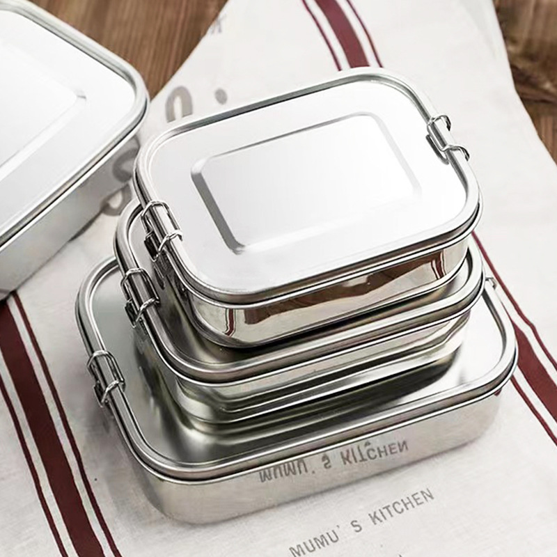 304 roestvrijstalen vierkante  - Meal Prep Lunch Boxes recensie en prijs