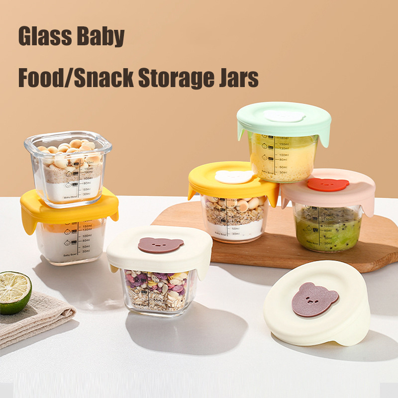 180ml Glazen Babyvoeding Opsla - Meal Prep Glass Containers Oven Safe recensie en prijs
