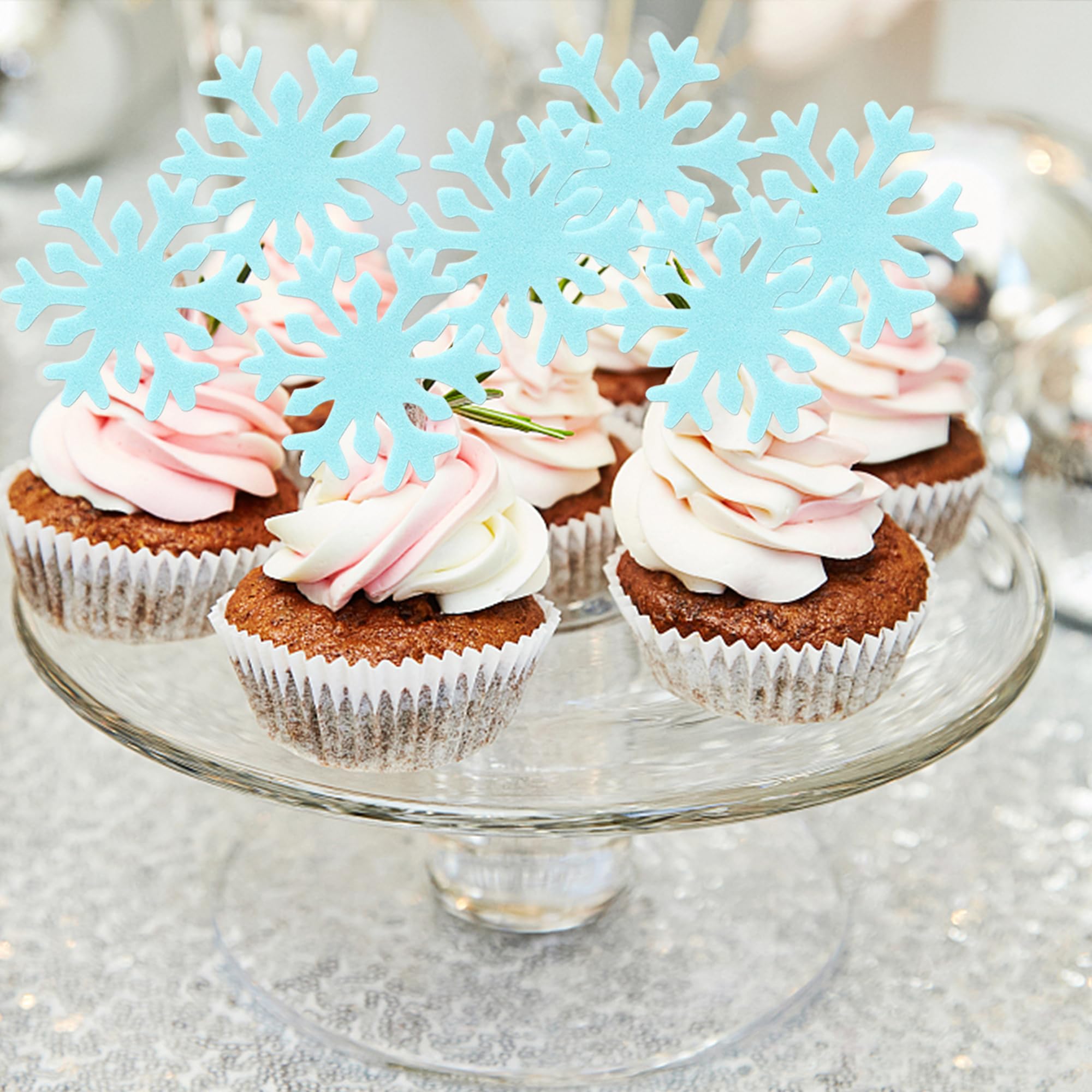50 stuks blauw-witte cupcake t - Meal Prep Frozen recensie en prijs