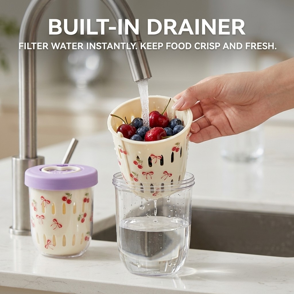 Plastieken saladebakje met dek - Meal Prep Yogurt Cups recensie en prijs