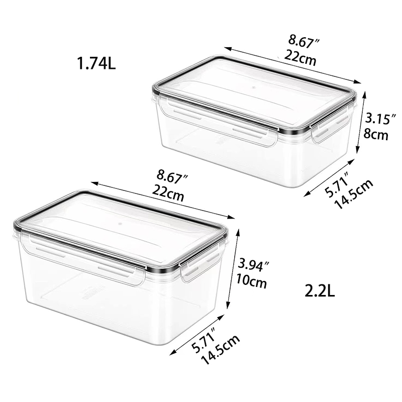 Voedselcontainers met luchtdic - Meal Prep Containers Xl recensie en prijs