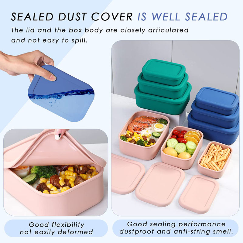 Lekvrije Bento Lunchbox Herbru - Meal Prep Lunch Boxes recensie en prijs