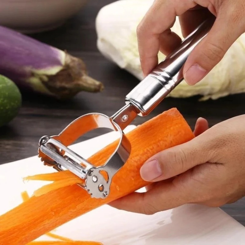 Roestvrijstalen Julienne-schil - Meal Prep With Potatoes recensie en prijs