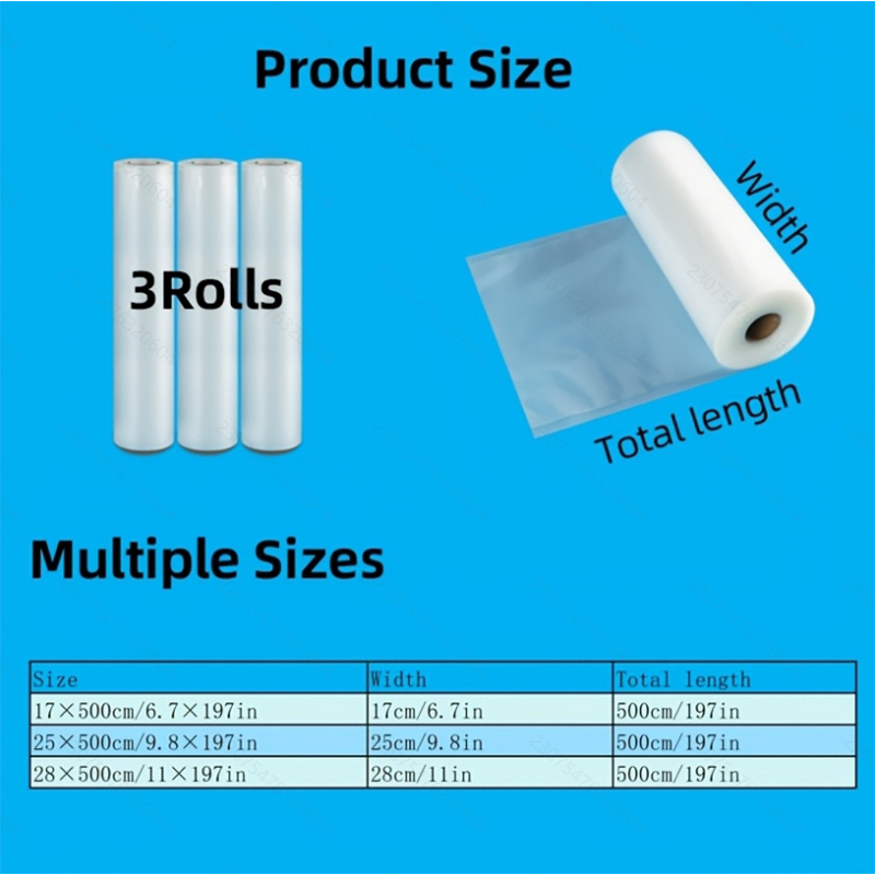3-pack vacuümverzegelde rolzak - Meal Prep Fit recensie en prijs