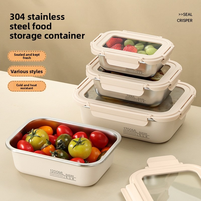 Versehoudbox 304 roestvrij sta - Meal Prep Containers Xl recensie en prijs