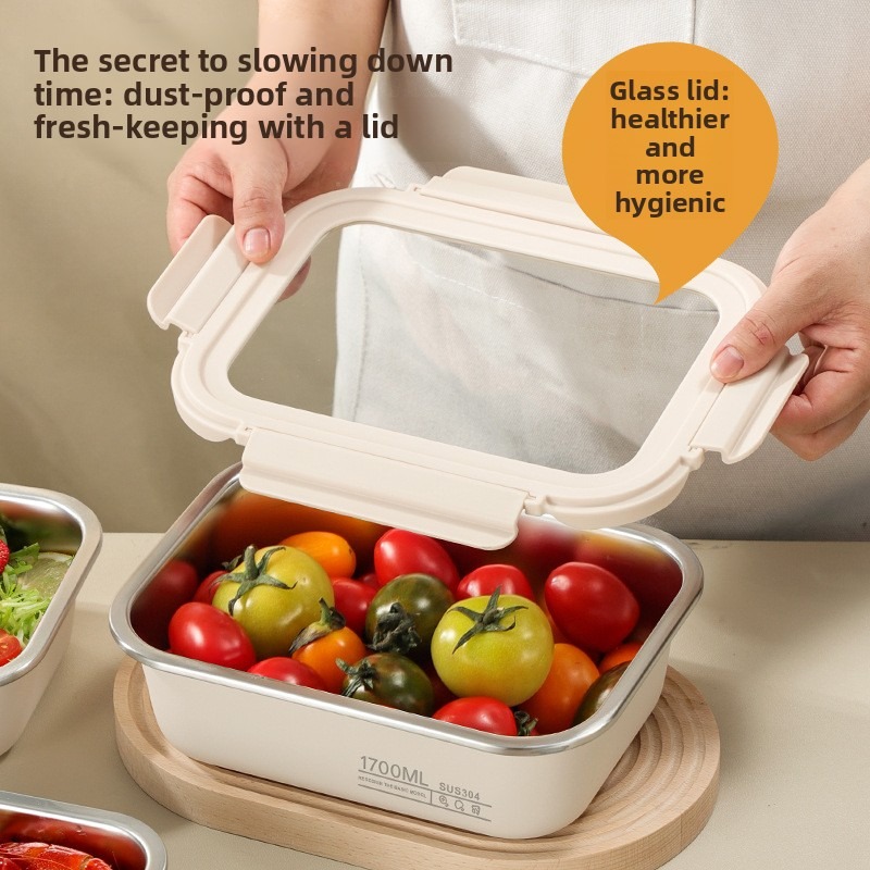 Versehoudbox 304 roestvrij sta - Meal Prep Containers Xl recensie en prijs